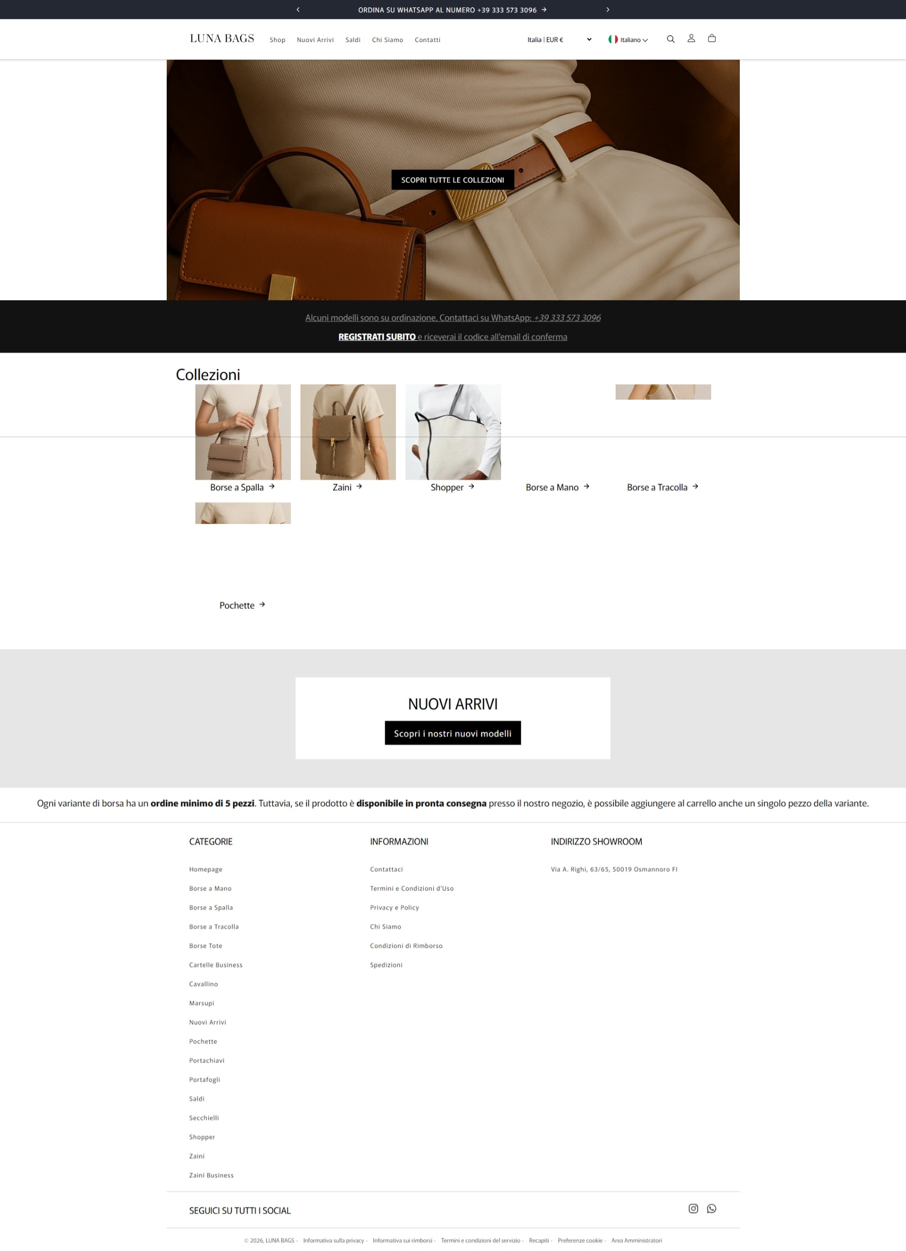 Anteprima sito luna-bags.com